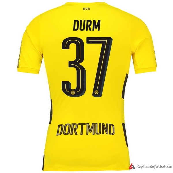 Camiseta Borussia Dortmund Primera equipación Durm 2017-2018